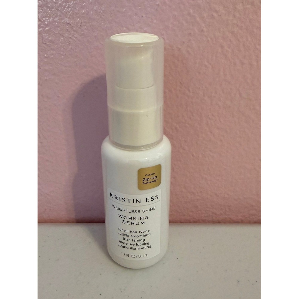 Kristin Ess Weightless Shine Working Serum 1.7fl oz Hair Smoothing Frizz Control